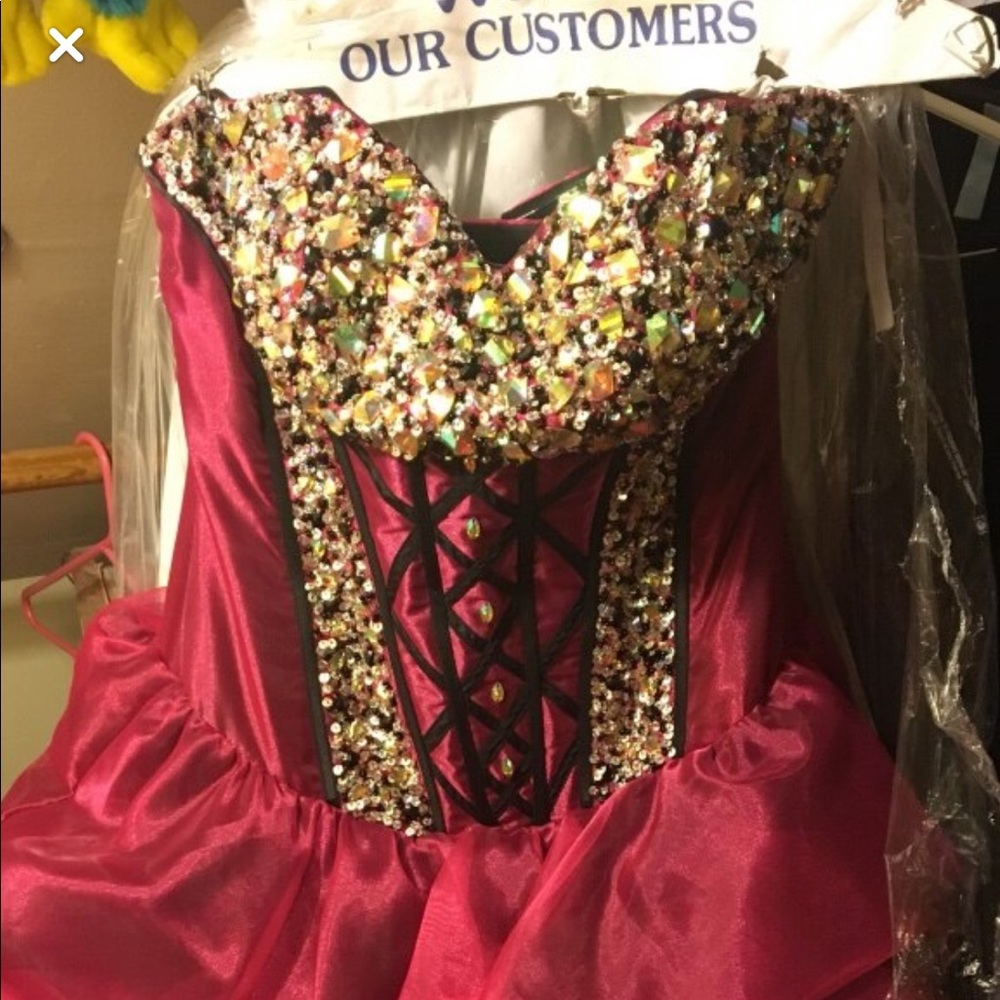 a ball gown